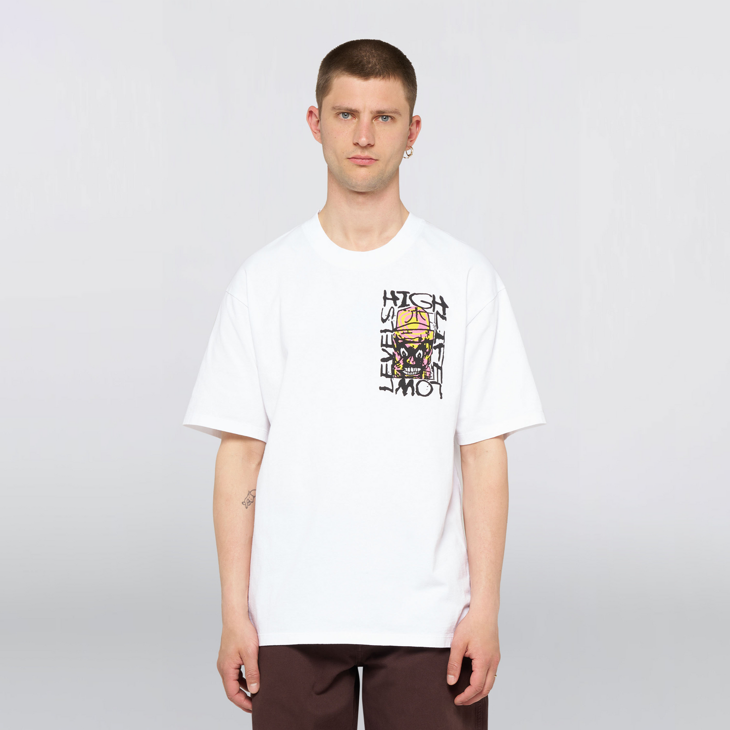Hatty Man T-Shirt White