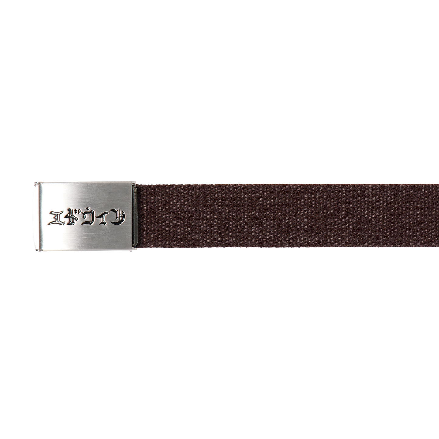 Katakana Clip Belt French Roast