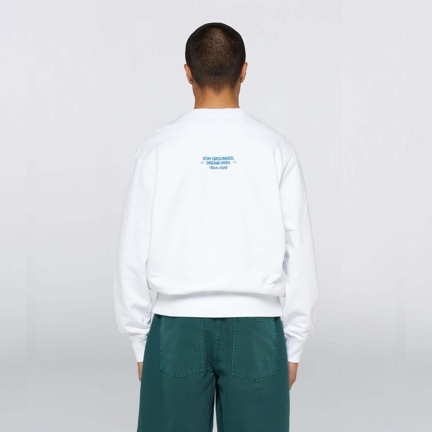 Laid-Back League Sweat White