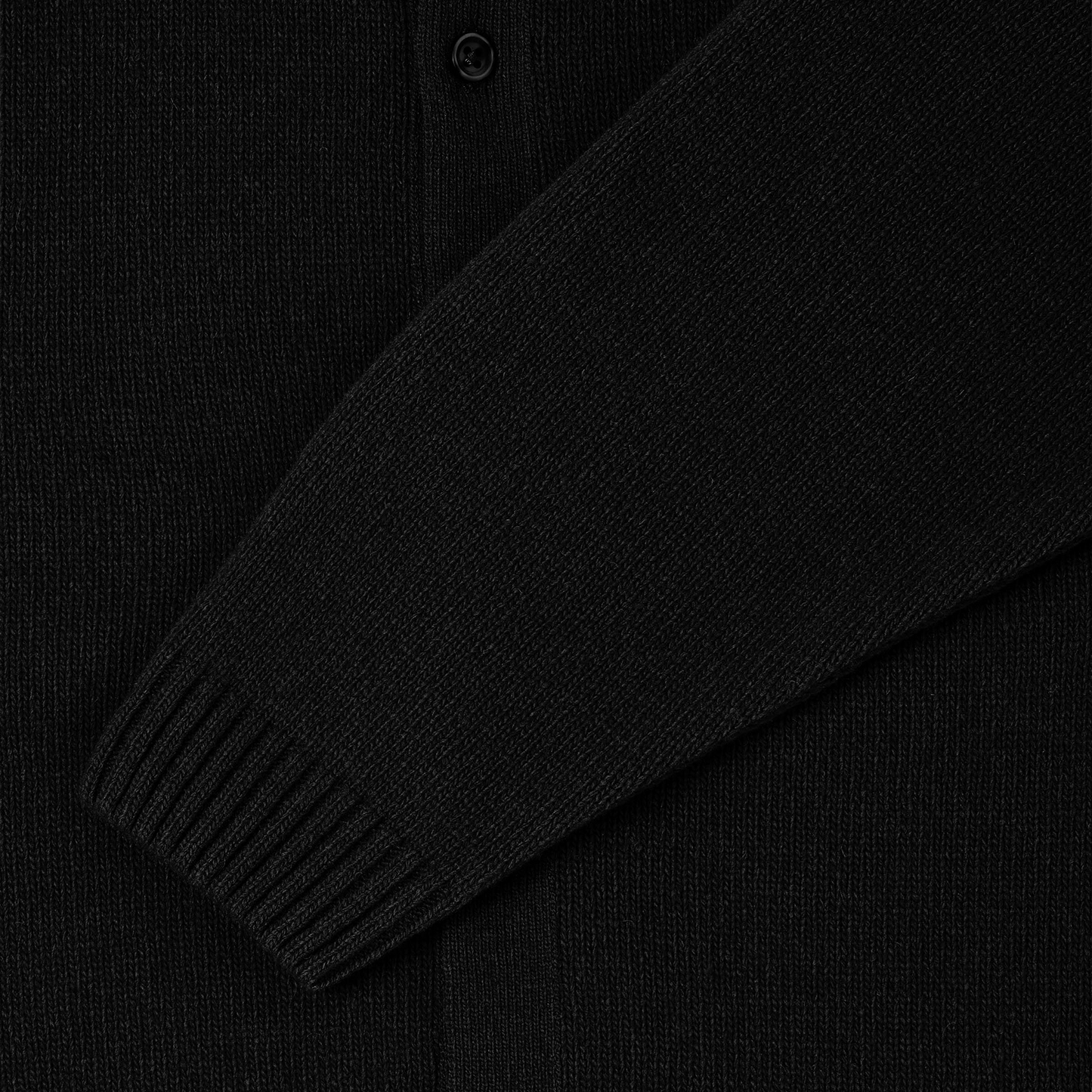 Mars Polo Cardigan Black