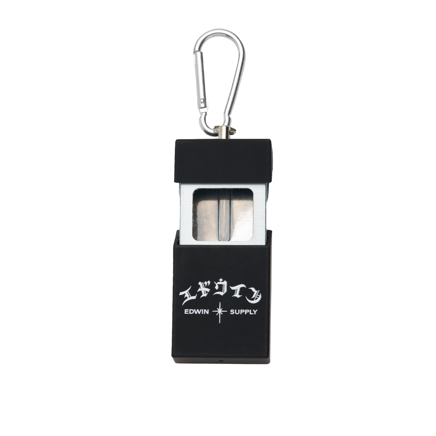 Portable Ashtray Keyring Black