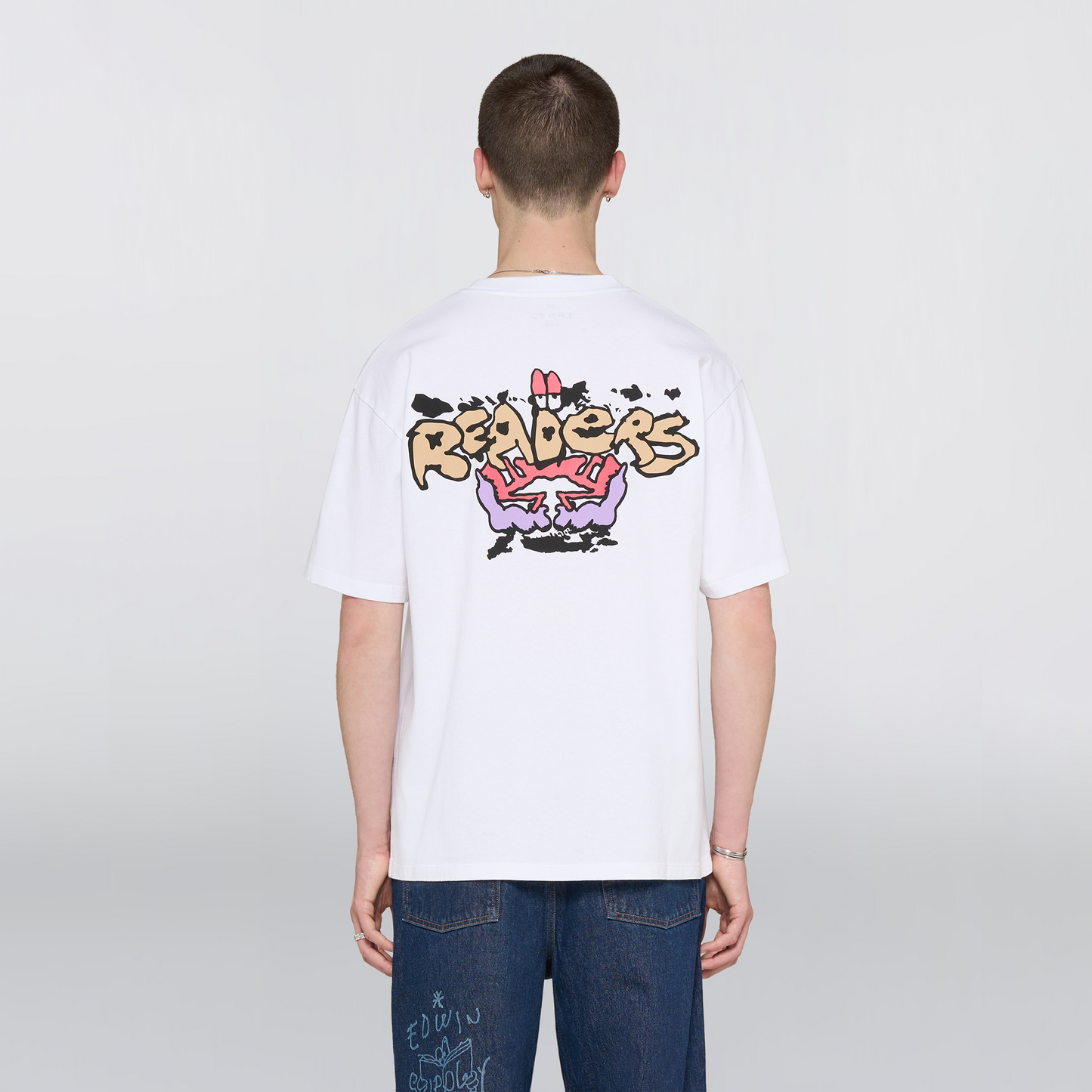 Edwin Reader's Club 2 T-Shirt White