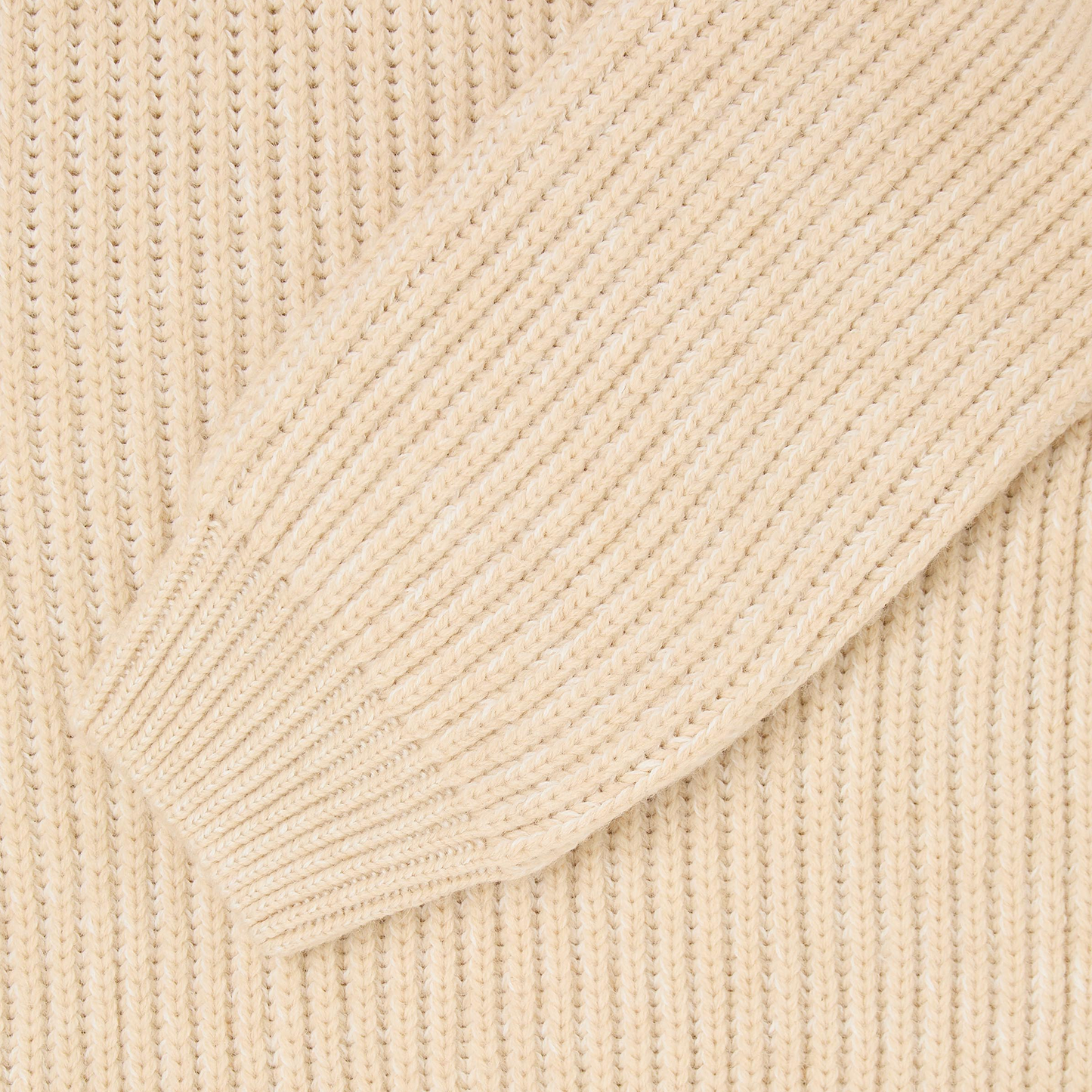 Roni High Collar Sweater Beige