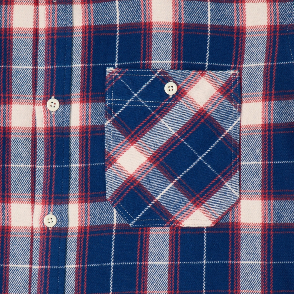 Work Shirt Navy / Red