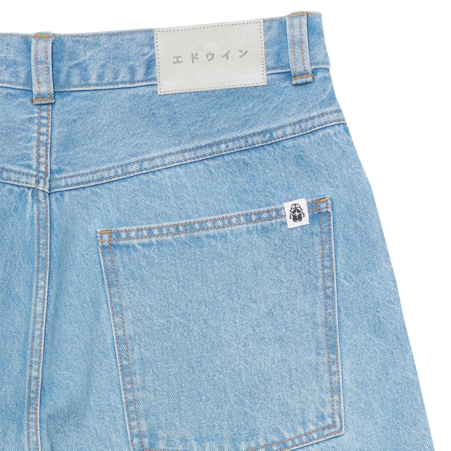 Worker Artic Denim Short Blue (Heavy Bleach Wash)