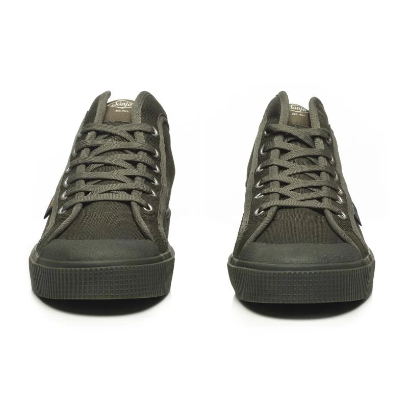 K100 Cordura All Kaki Sneakers pair, front view