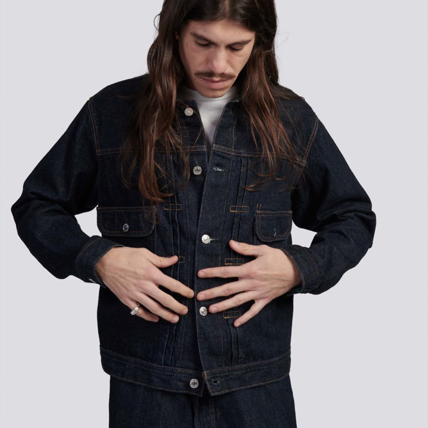 Kurabo Denim Jacket Blue (Rinsed)