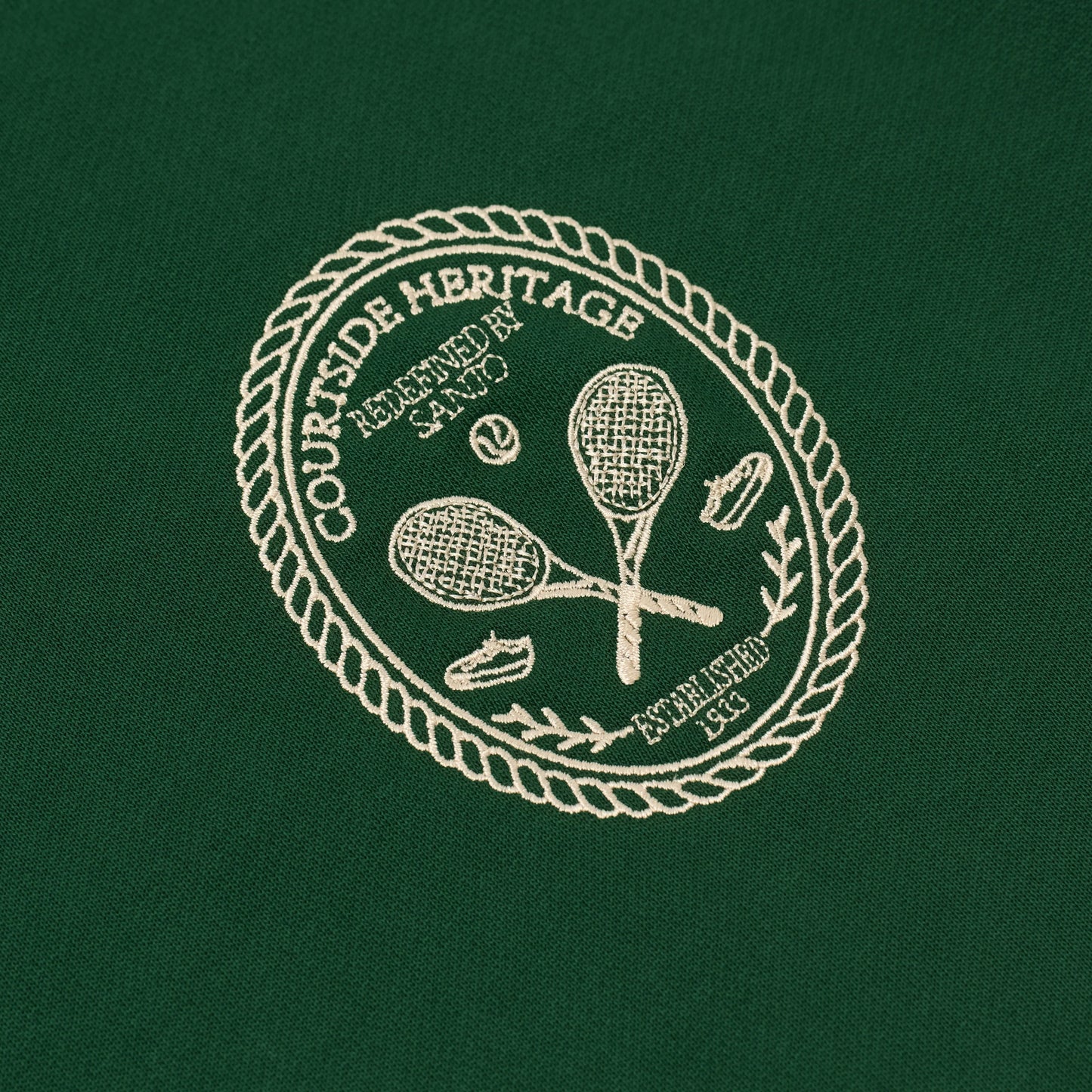 Courtside Sweat Green