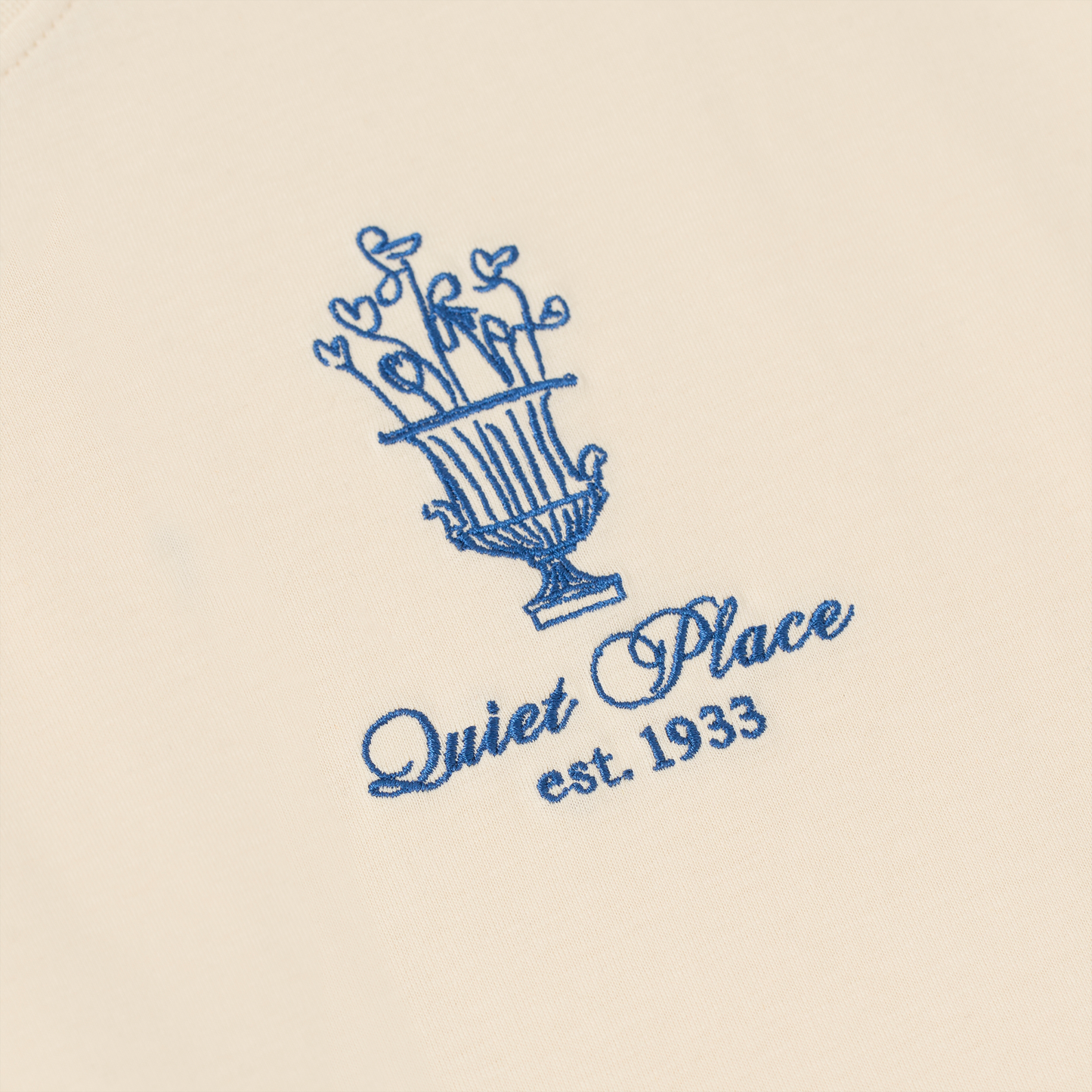 Quiet Place T-Shirt Ecru