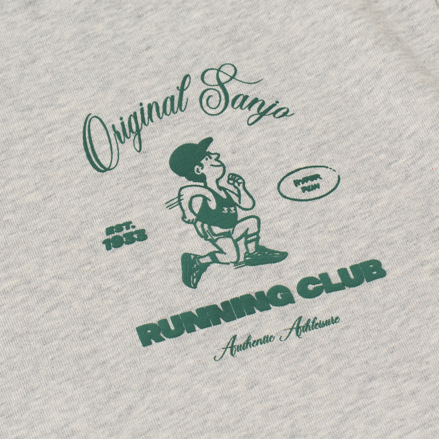Running Club T-Shirt Grey