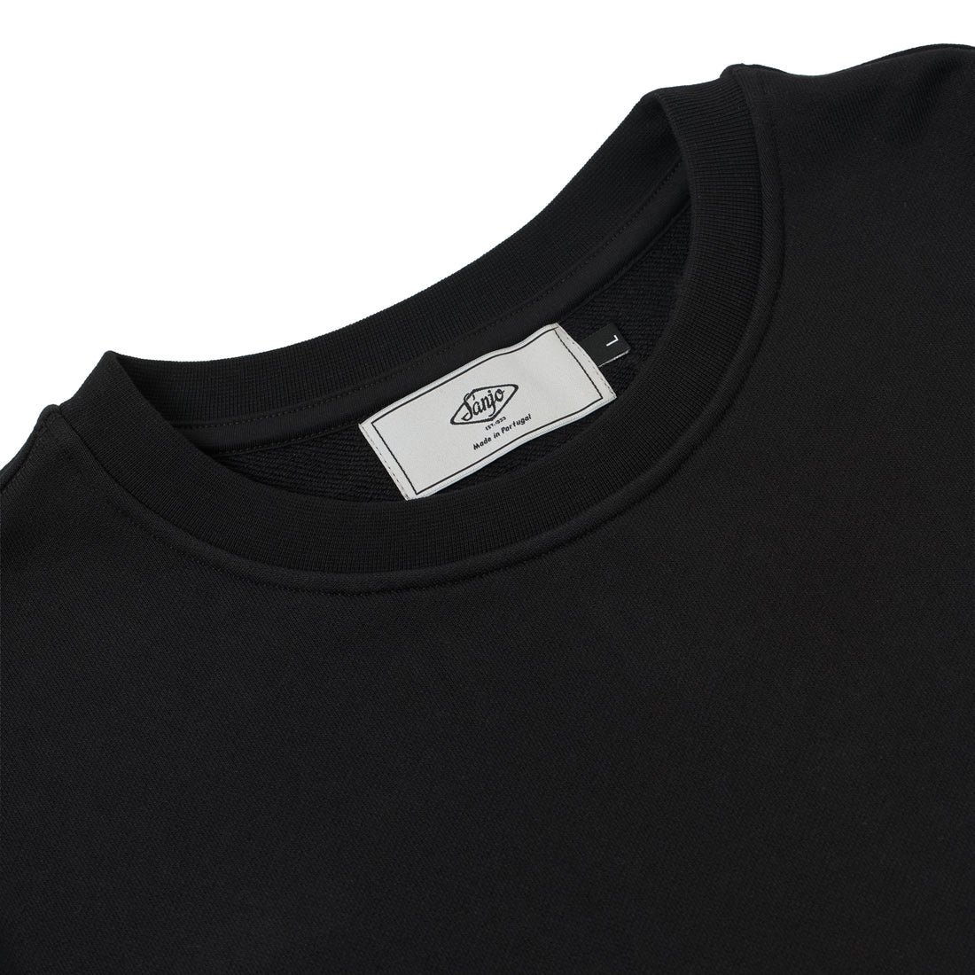 The Sporty Olive Sweat Black