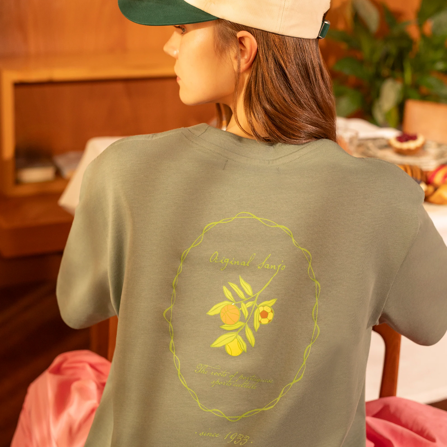 The Sporty Olive T-Shirt Kaki