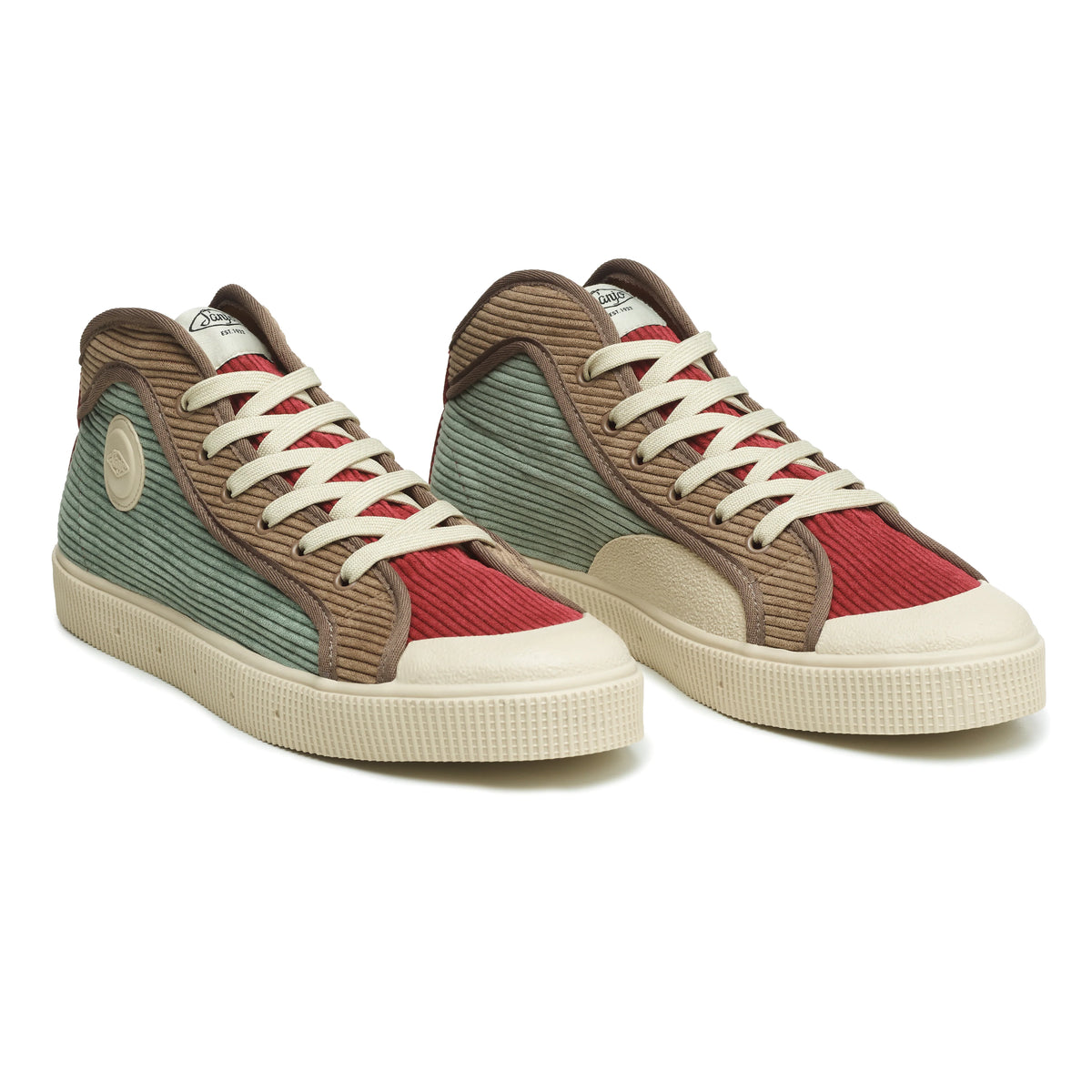 K100 Corduroy Moss Multicolor