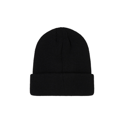 3D Katakana Beanie Black