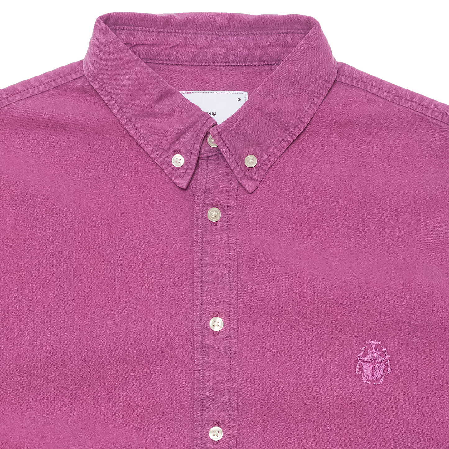 Arlo Denim Shirt Red Plum (Overdyed)