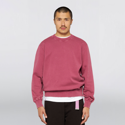 Axiom Crew Sweat Red Plum (Marble Fade Out)