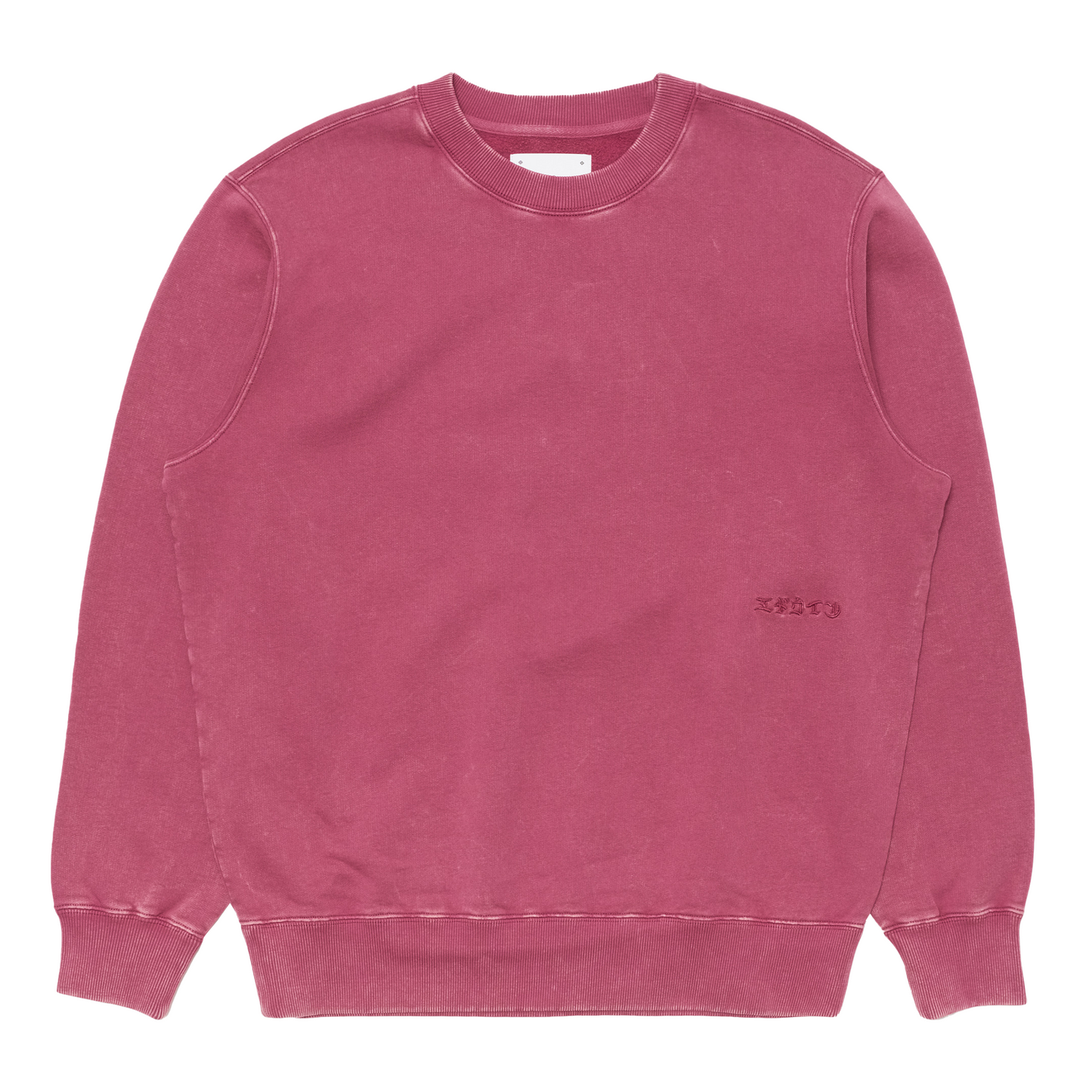 Axiom Crew Sweat Red Plum (Marble Fade Out)