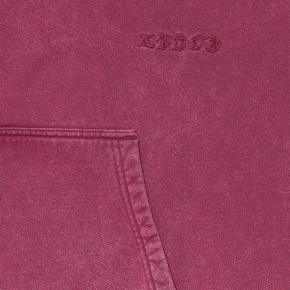 Axiom Hoodie Red Plum (Marble Fade Out)
