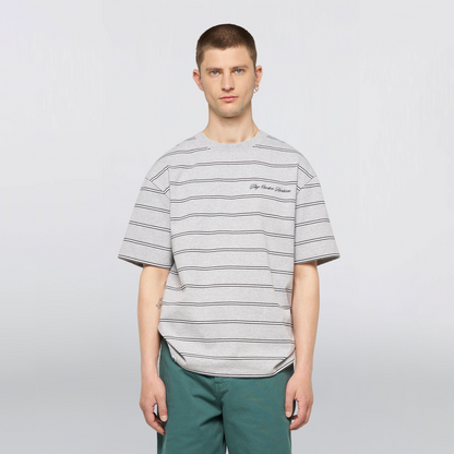 Bolton T-Shirt Grey Marl / White