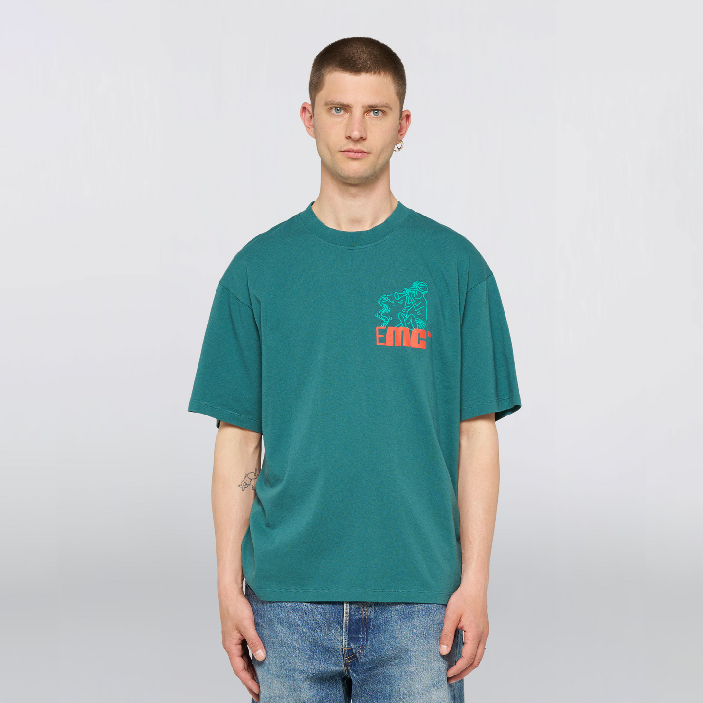 Charmer Chest T-Shirt Mediterranea