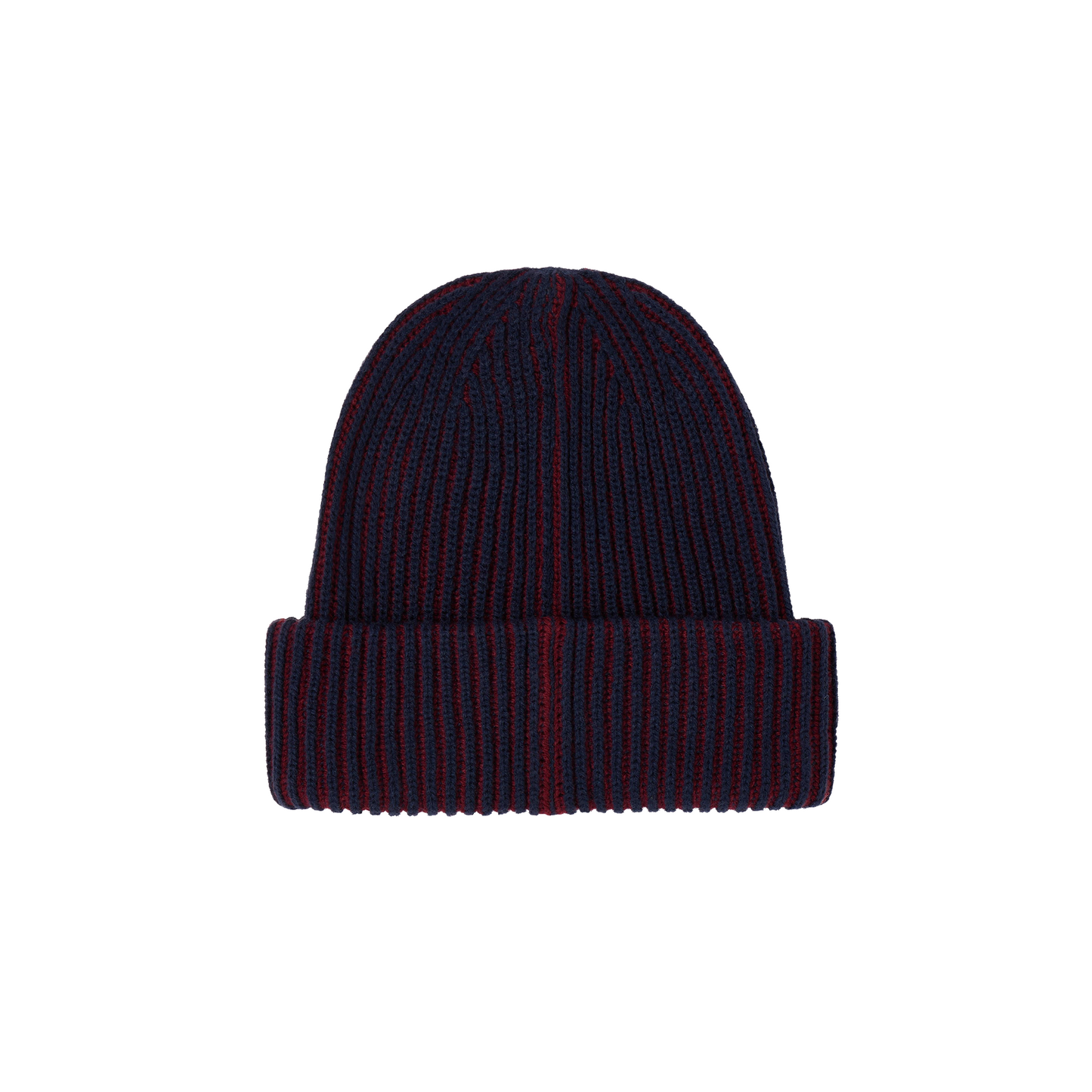 Contrast Beanie Burgundy / Navy