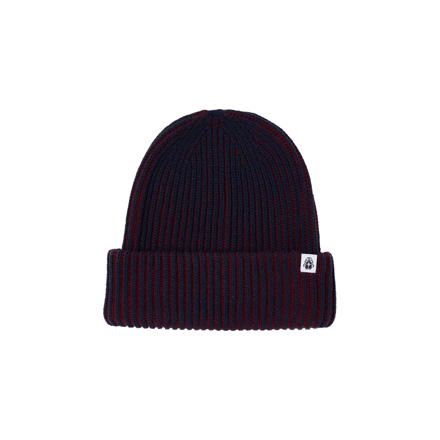 Contrast Beanie Burgundy / Navy