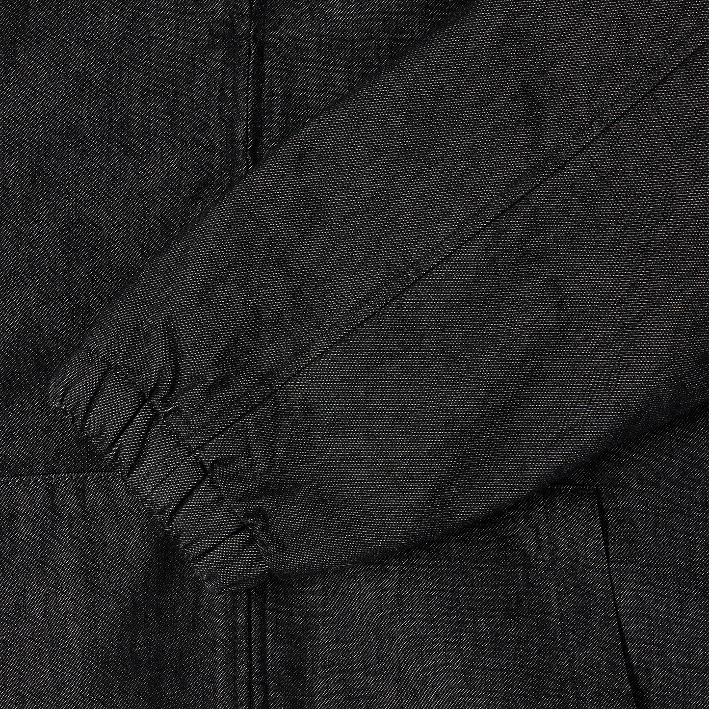 Daimon Hooded Lined Jacket Black