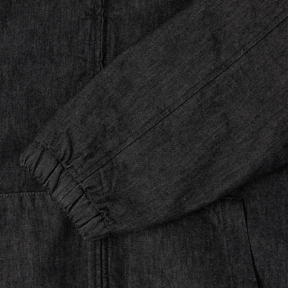 Daimon Hooded Lined Jacket Black