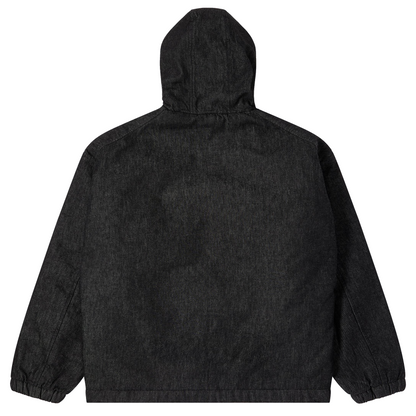 Daimon Hooded Lined Jacket Black