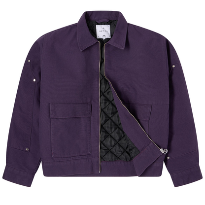 Dogma Work Jacket Purple Plumeria