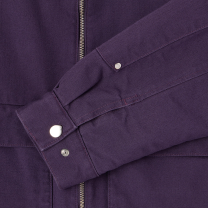 Dogma Work Jacket Purple Plumeria