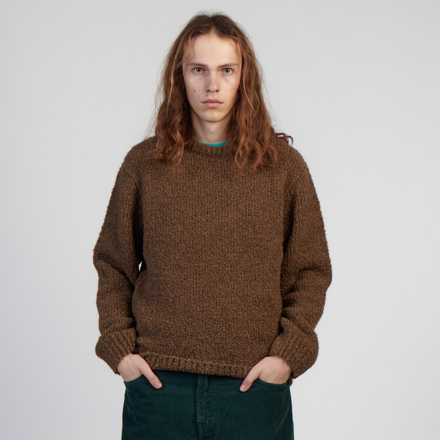 Dun Textured Sweater Taupe