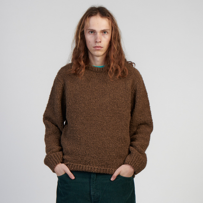 Dun Textured Sweater Taupe