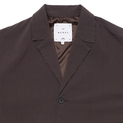 Edison Blazer Coffee Bean / Black