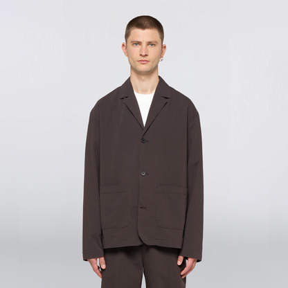Edison Blazer Coffee Bean / Black