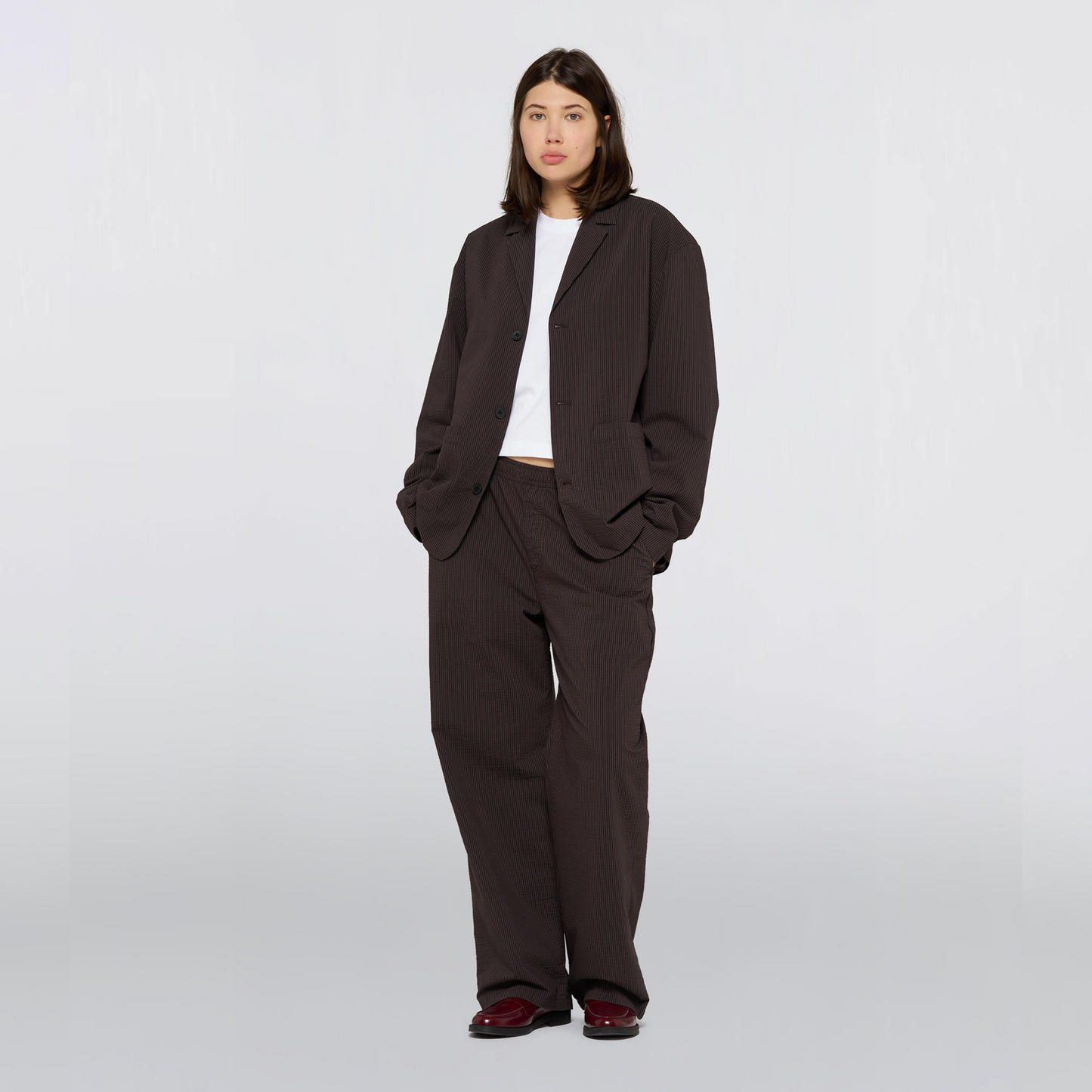 Edison Blazer Coffee Bean / Black