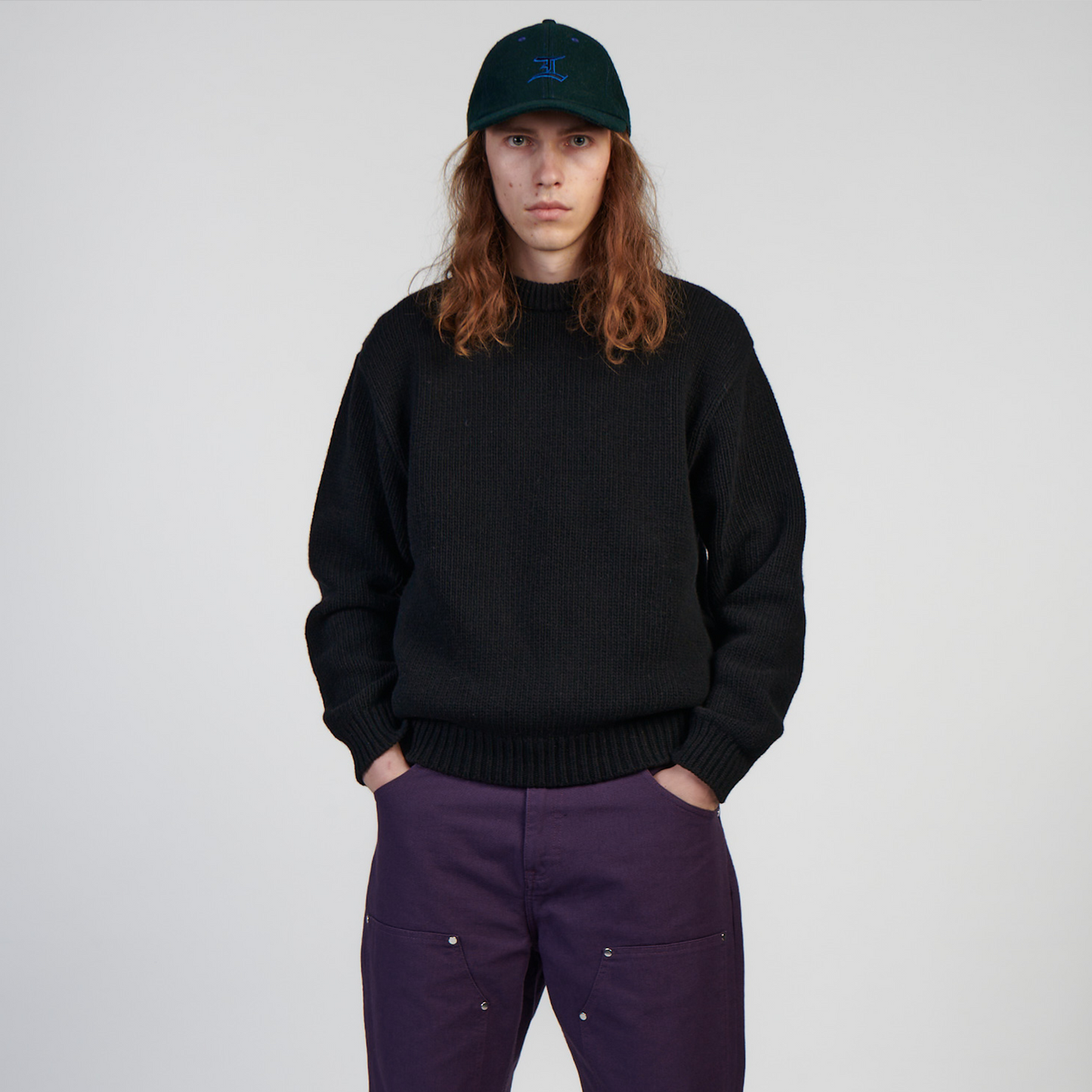 Ellis Sweater Black / Baltic