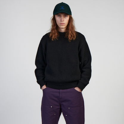Ellis Sweater Black / Baltic