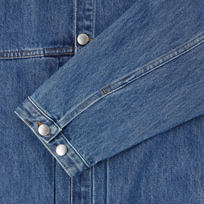 Freeland Jacket Blue (Mid Stone Wash)