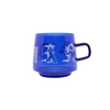 Edwin Glass Coffee Cup Blue