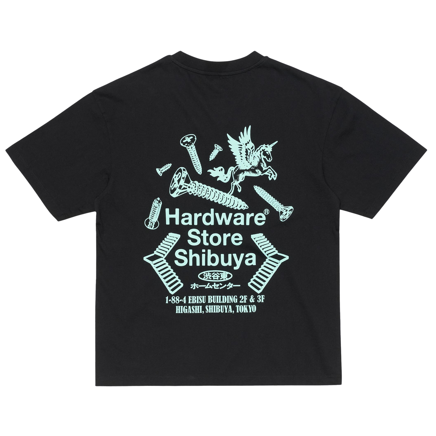 Hardware Store Shibuya T-Shirt Black