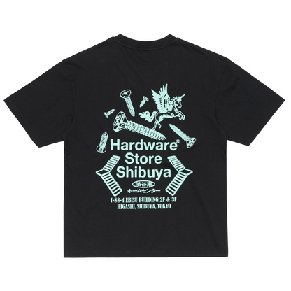 Hardware Store Shibuya T-Shirt Black