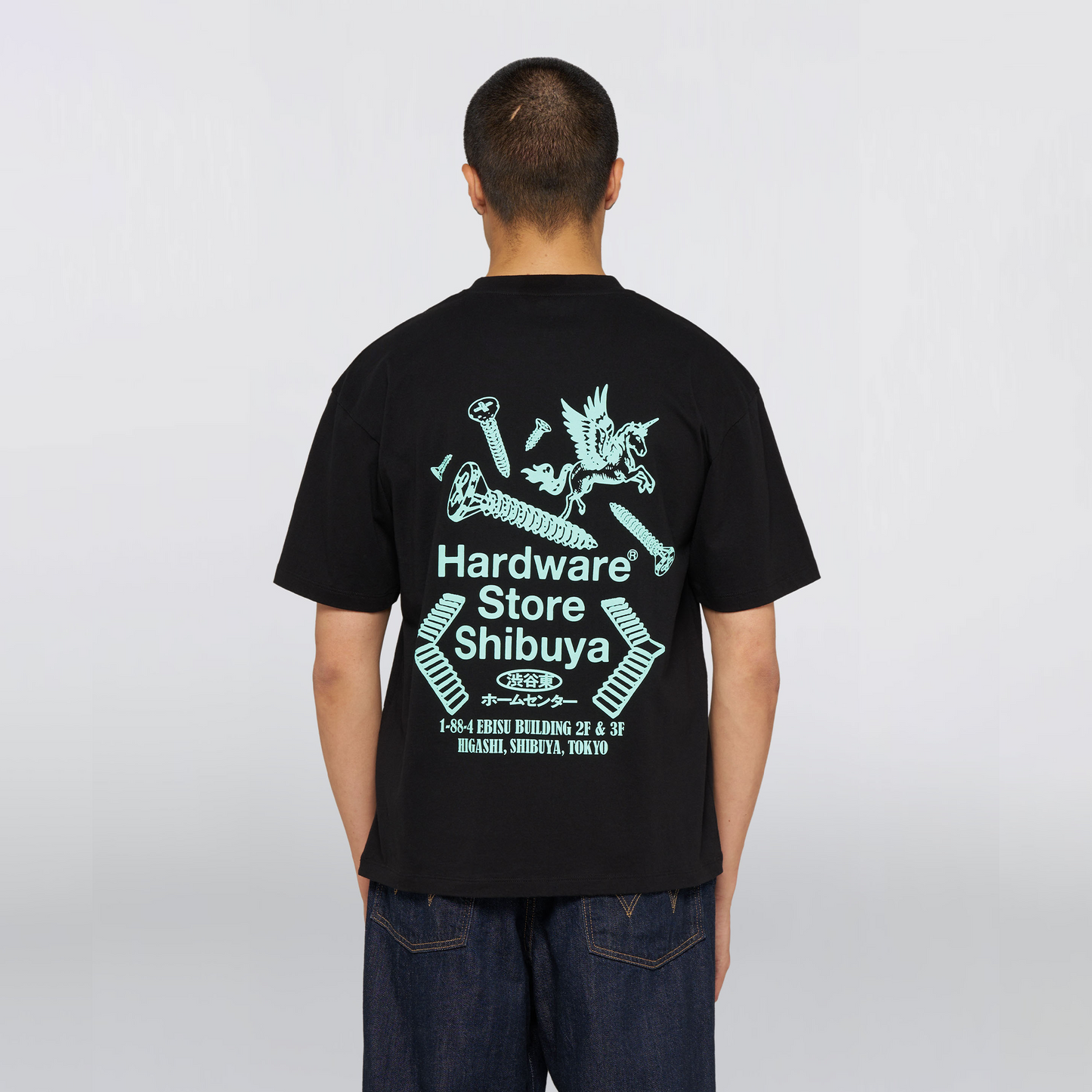 Hardware Store Shibuya T-Shirt Black