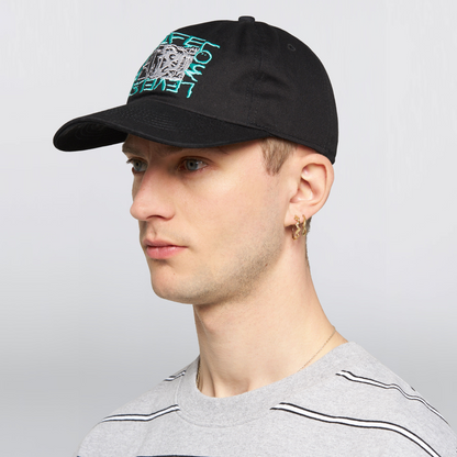 Hatty Man 5 Panel Cap Black