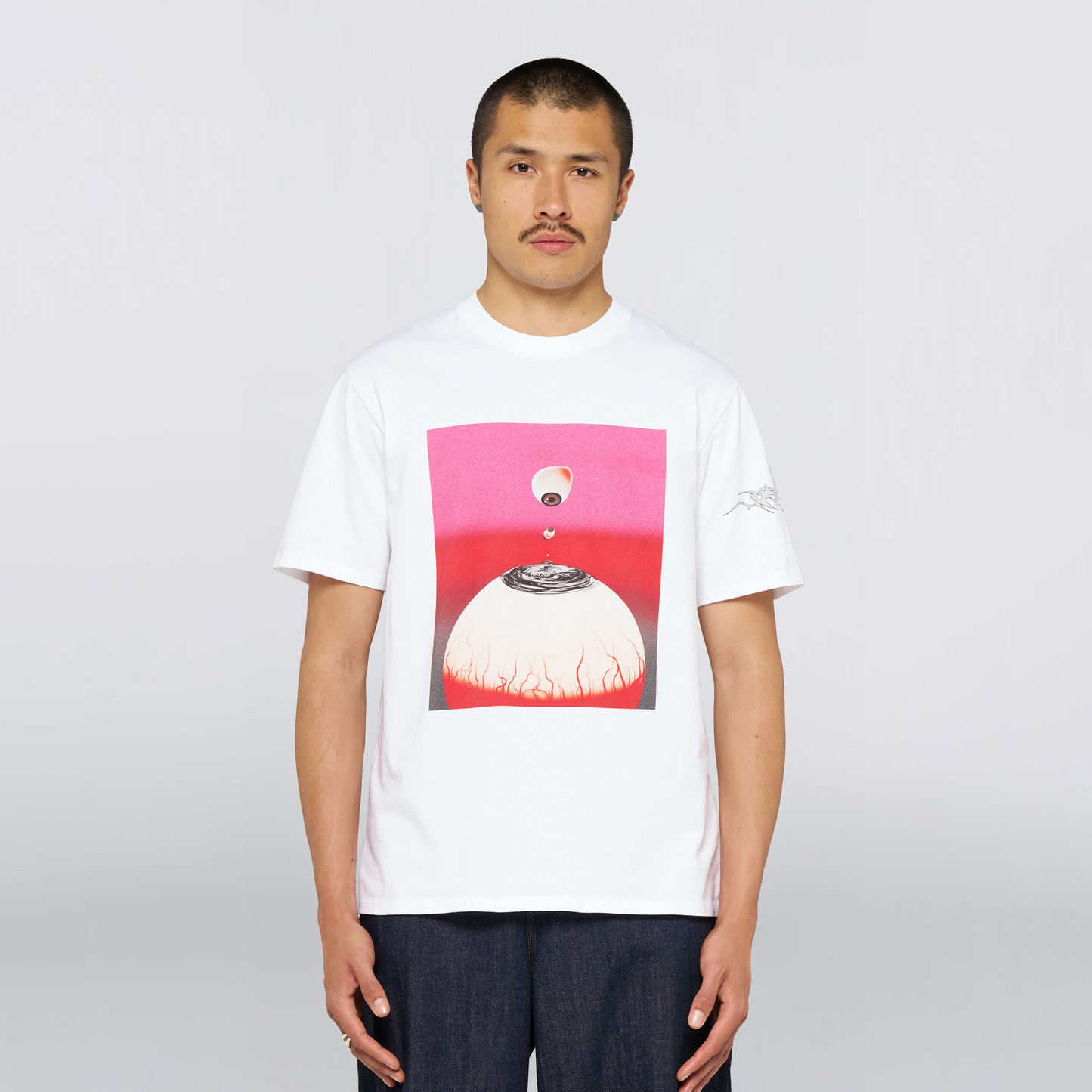 Hold My Gaze T-Shirt White