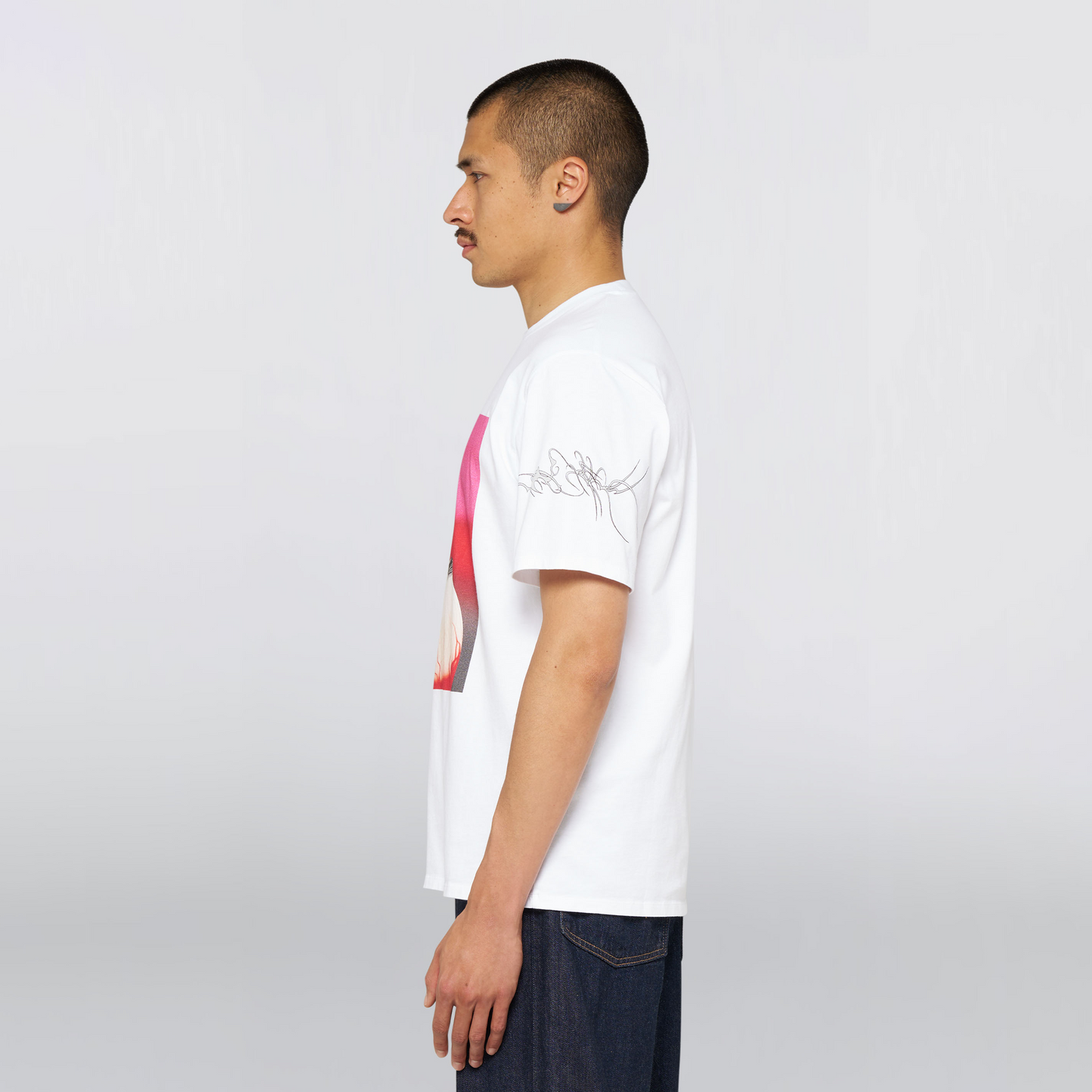 Hold My Gaze T-Shirt White