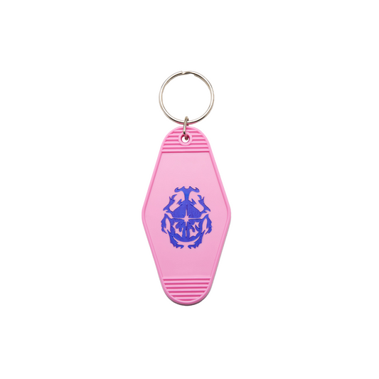 Hotel Keyring Pink