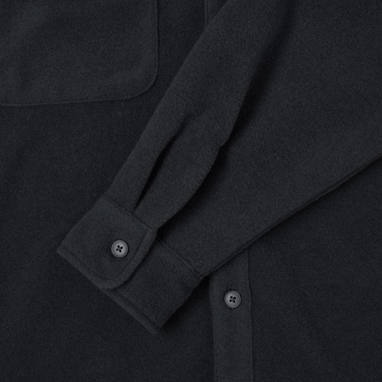 Jowen Longsleeve Overshirt Black