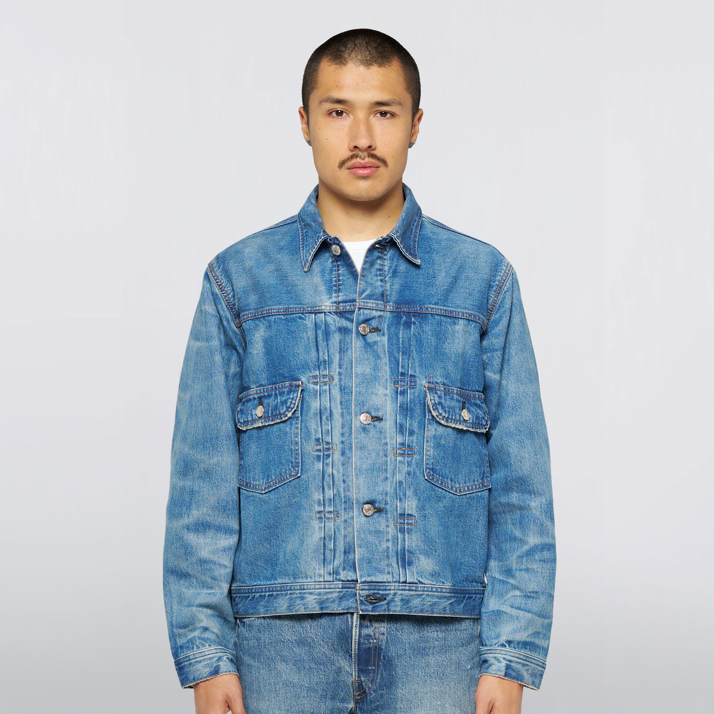 Kaihara Denim Jacket Blue (Light Used)