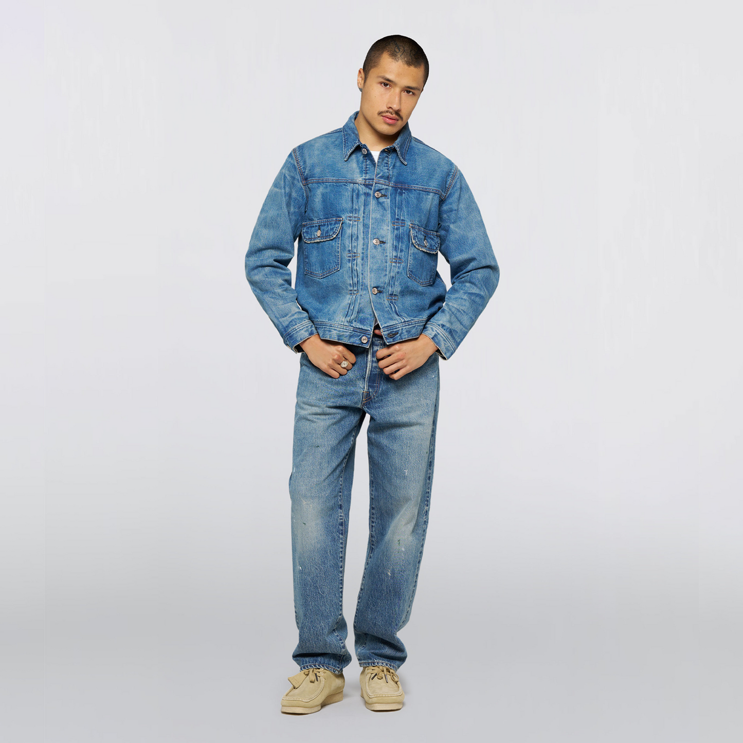 Kaihara Denim Jacket Blue (Light Used)